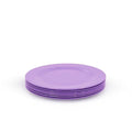 Henni & Friends 20CM Melamine Plates (Set of 6 Purple) Kids Children