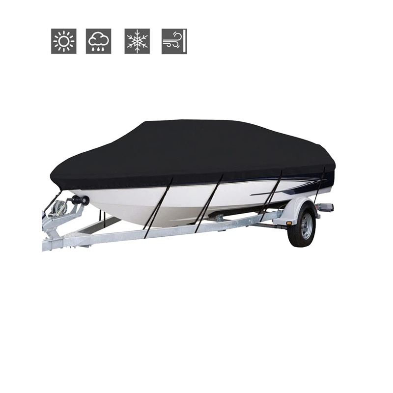 Boat Cover Heavy Duty Marine Jumbo Covers Protector 17ft-19ft