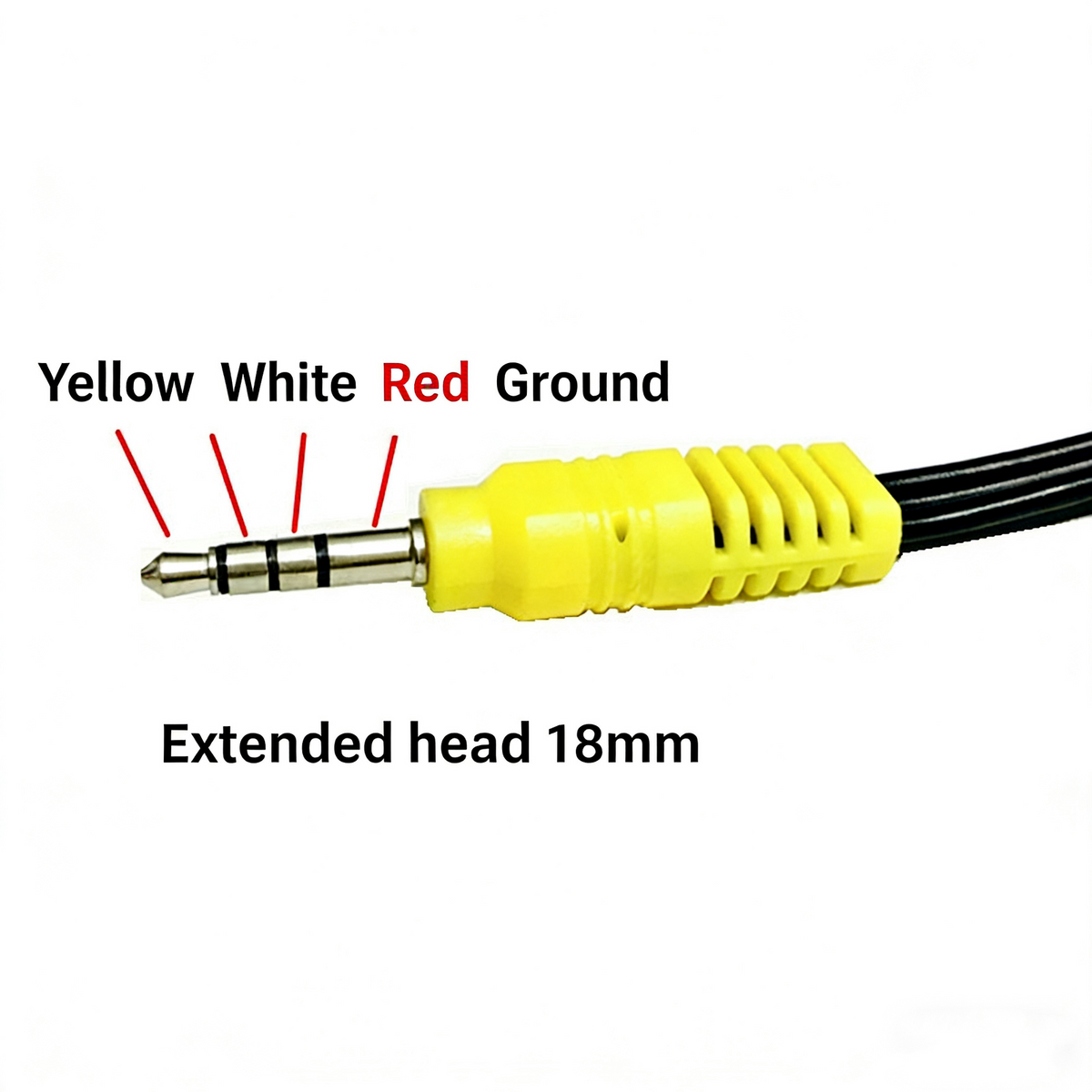 3.5mm AUX Male to 3RCA Female Cable Composite Stereo Audio AV Adapter Cord