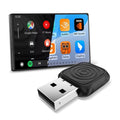 CarlinKit Mini Wireless CarPlay Android Auto Adapter Plug & Play WiFi BT