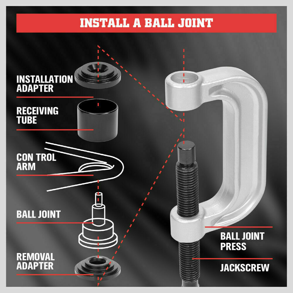 Heavy Duty 21Pcs Ball Joint Installer Tool Set For Auto Repair