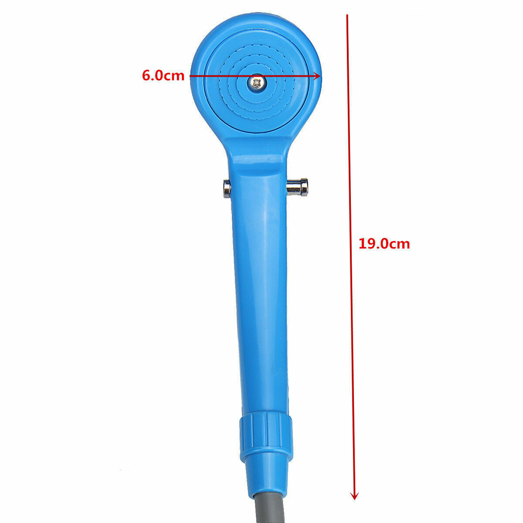 12v Portable Shower Kit 4L/min Adjustable Pressure Camping