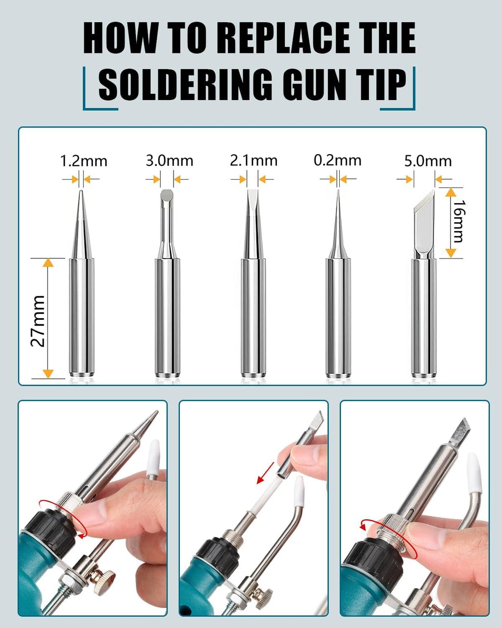 Cordless 75W Soldering Welding Welder Iron for Makita 18V Battery Solder Tips