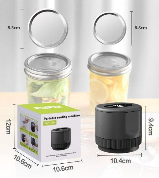 Salelink Electric Mason Jar Vacuum Sealer - Jar Vacuum Sealer for Canning Jars