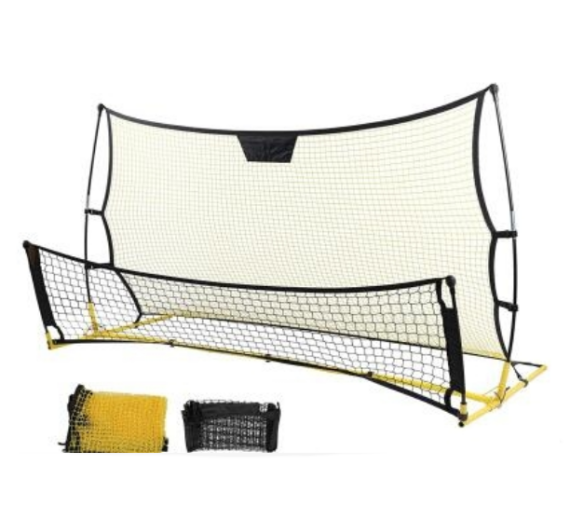 Salelink Soccer Rebounder Net Portable Volley Training Outdoor Football Pass Goal