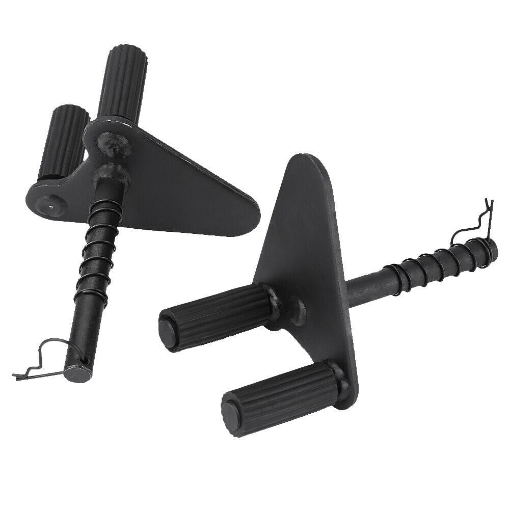 2PCS Heavy Duty Motorcycle Front & Rear Stand Lift Spoolift Paddock Swingarm Arm
