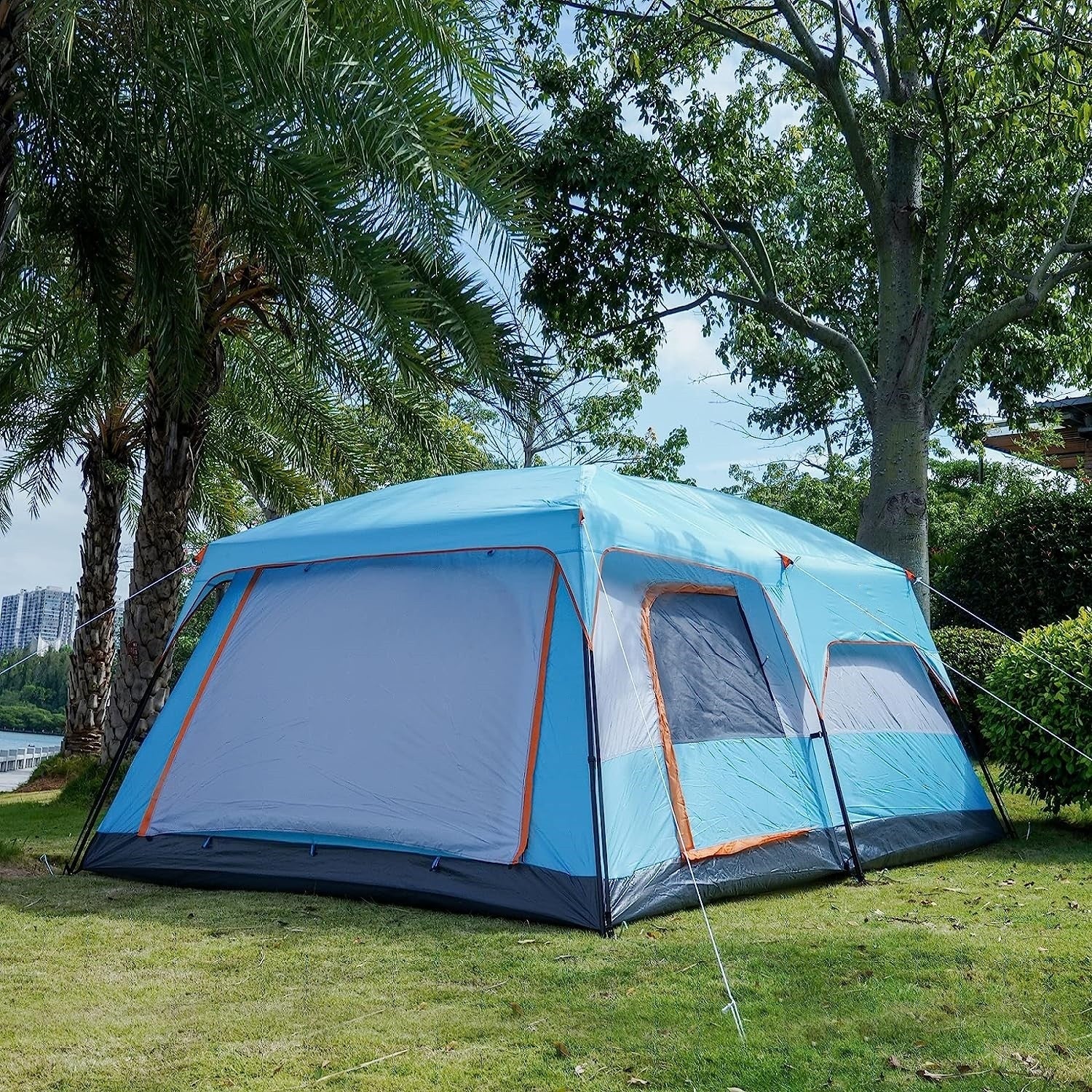 Portable Outdoor Tent for 8-12persons with Carrying Bag Ideal for Hiking