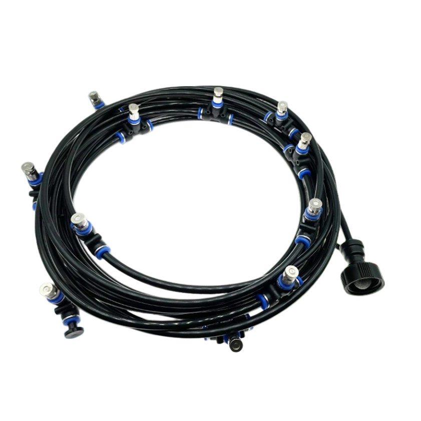 15M Outdoor Misting Cooling System Garden Patio Irrigation Water Mister Set