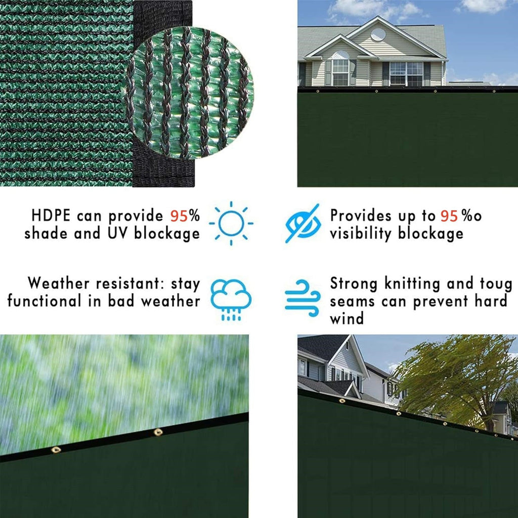 Privacy Fence Screen Green-1Mx7M