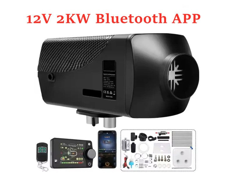 12V 2KW Diesel Air Heater Bluetooth App