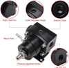 Universal Adjustable EFI Fuel Pressure Regulator Kit Fuel Line Hose Fitting
