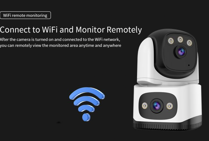 Vstarcam Dual Lens Security Camera Indoor Full Color HD WIFI