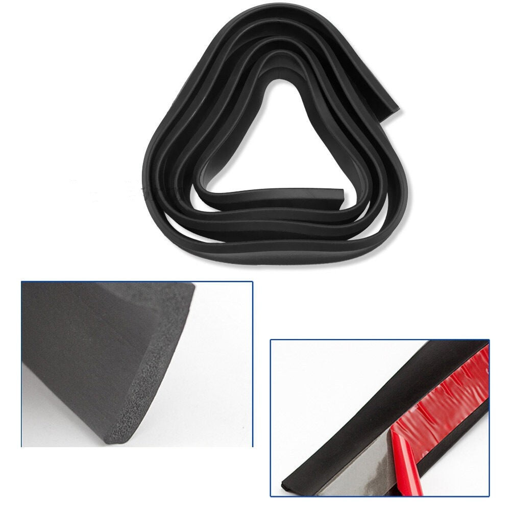 Universal 2.5M Rubber Car Front Bumper Lip Skirt Protector Body Spoiler Splitter