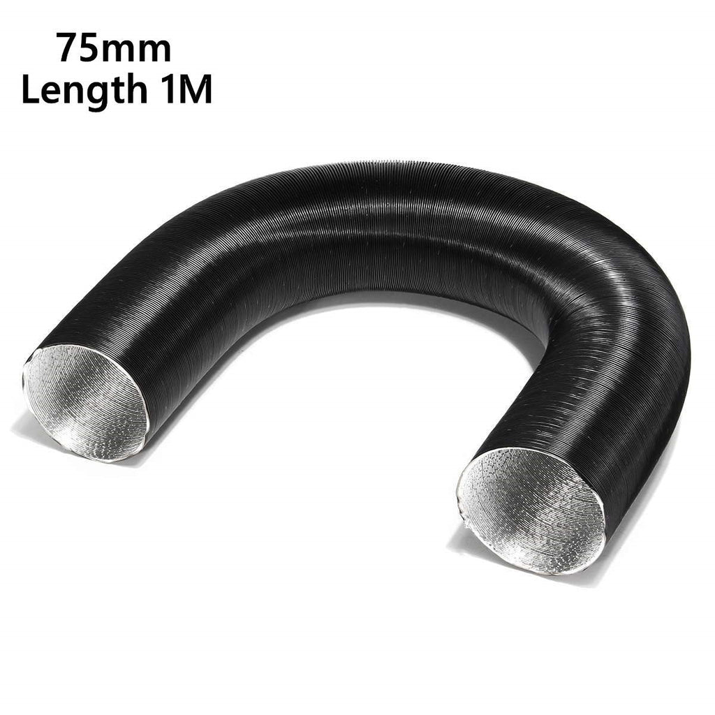 1M 75mm Duct Pipe For Air Diesel Parking Heater Conditioner Ducting