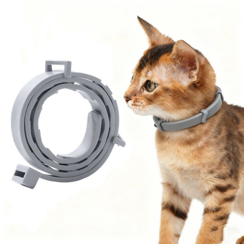Adjustable Flea Tick Collar for Pets Cats and Dogs Design Natural Ingredients