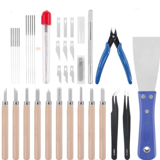 34PCS 3D Printer Accessories Tool Kit