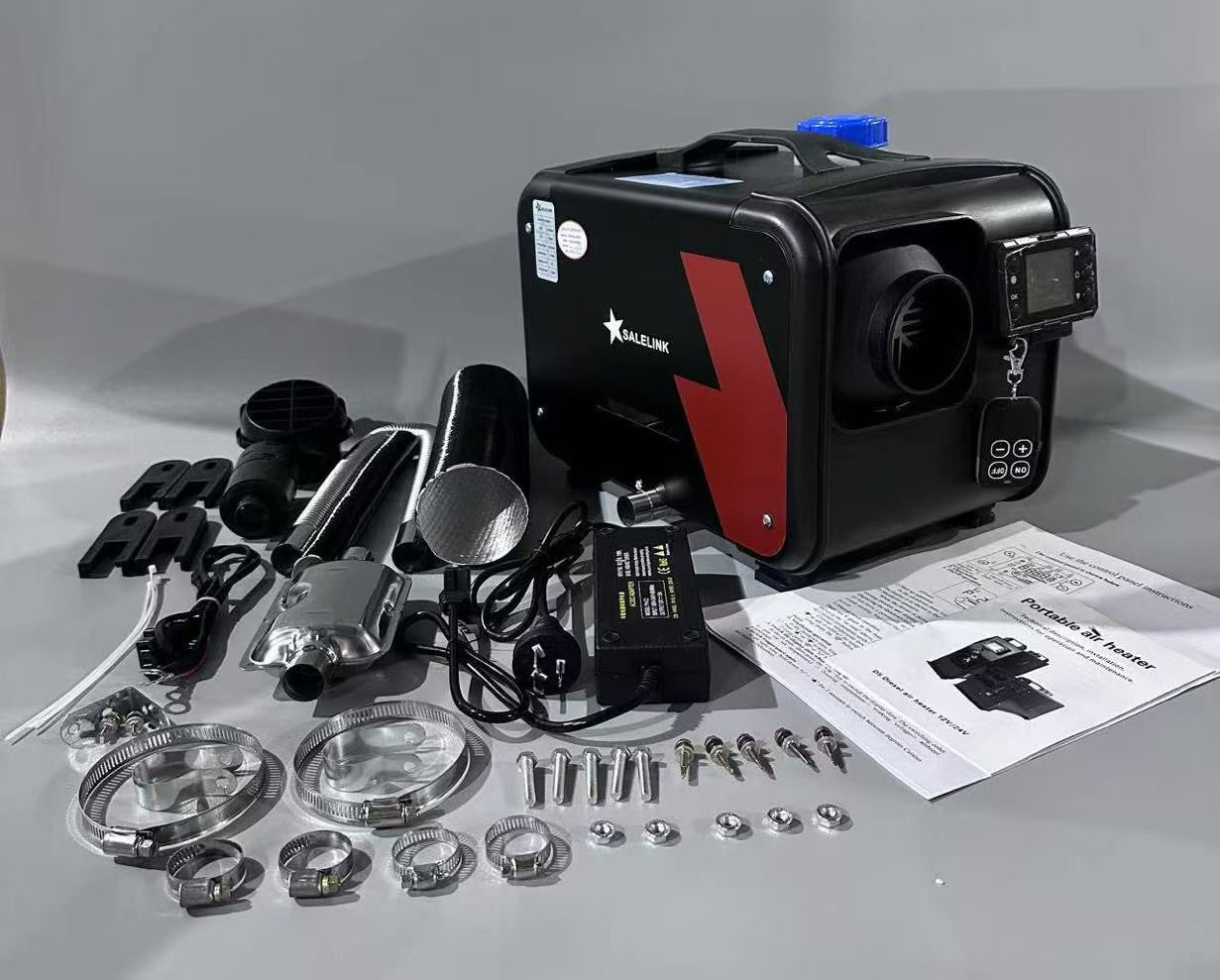 Diesel Air Heater Bluetooth 12V 24V 8KW 240V