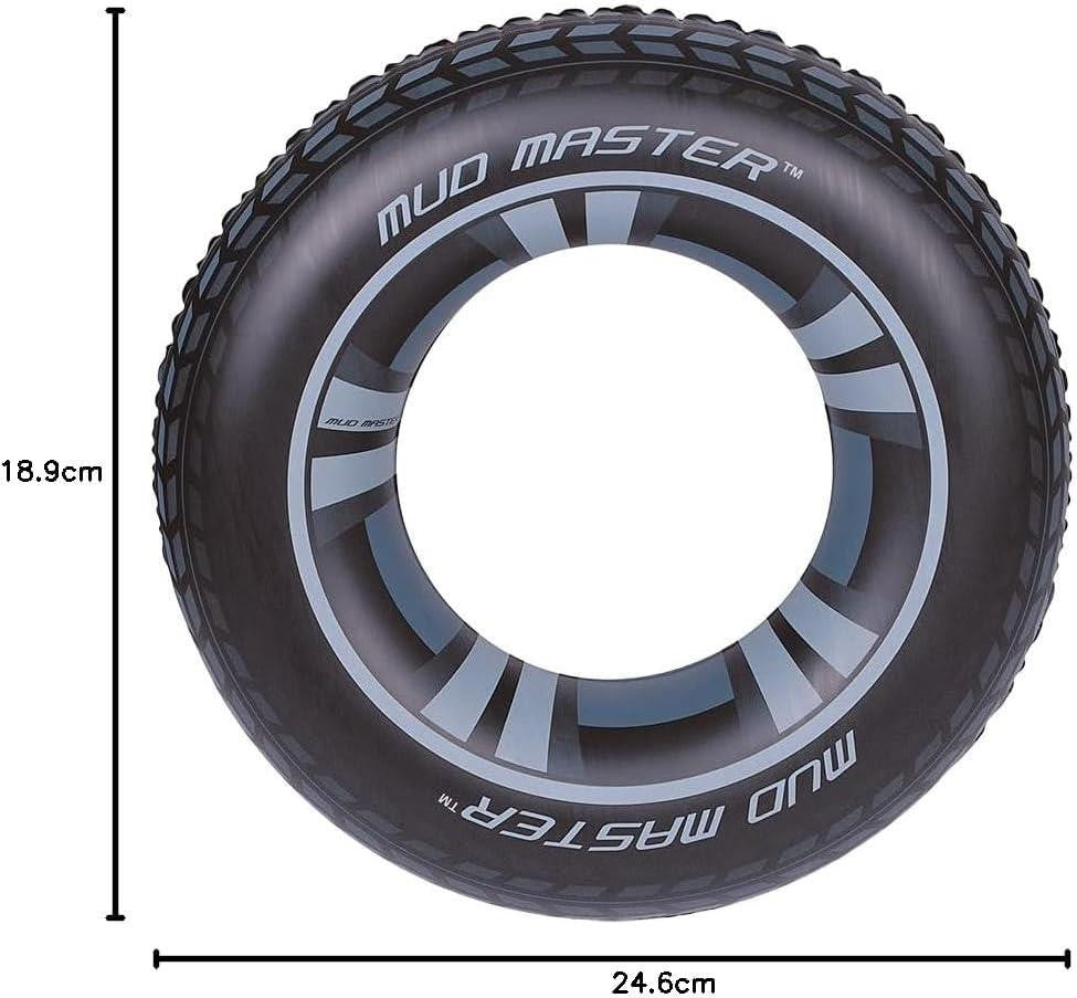 Bestway Mud Master Inflatable Pool Float Durable Wheel Ring