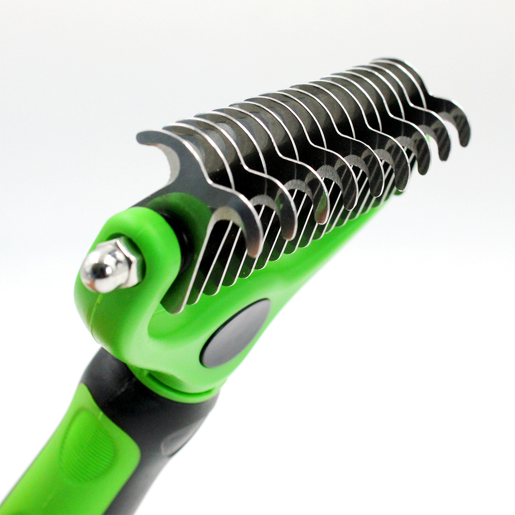 Professional Pet Grooming Undercoat Rake Comb Dematting Tool Cat Dog Brush