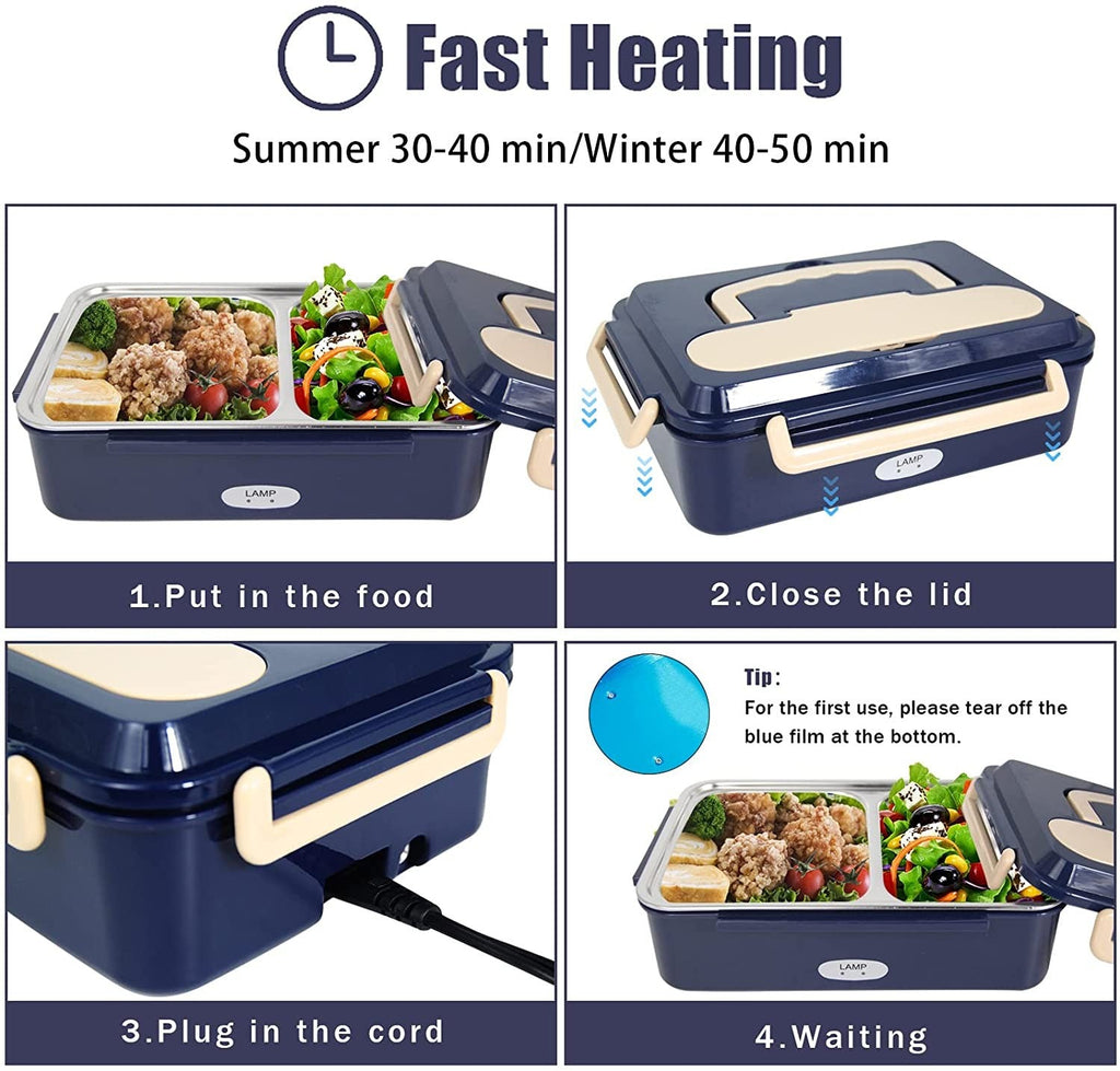 Electric Heated Lunch Box 12V/24V/240V