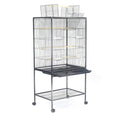 125cm Standing Large Parrot Parakeet Flight Cage with Stand Wheels