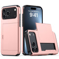 Card Case for iPhone 17 Pro - Rose Gold