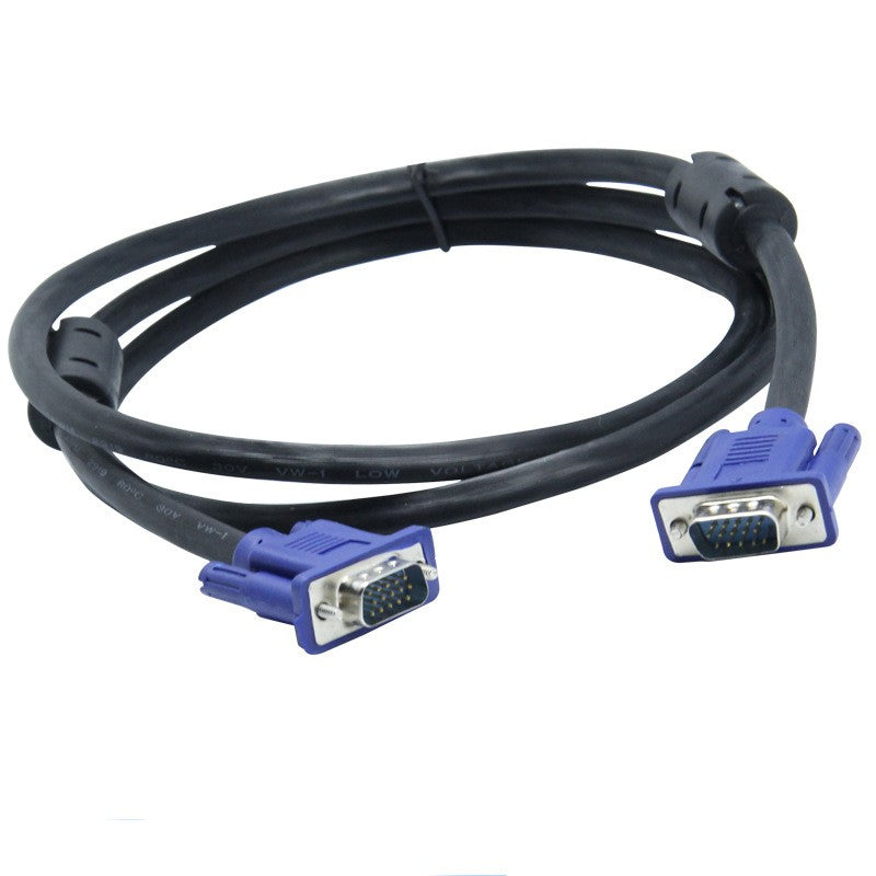 1.5M VGA Cable 15 PIN SVGA VGA Monitor M/M Male