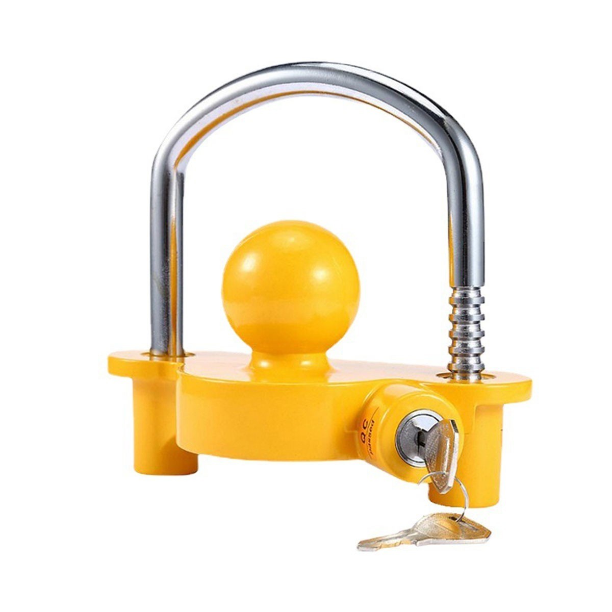 Hitch Pin Lock Tow Bar Ball Security L type Caravan Trailer Parts Anti Theft