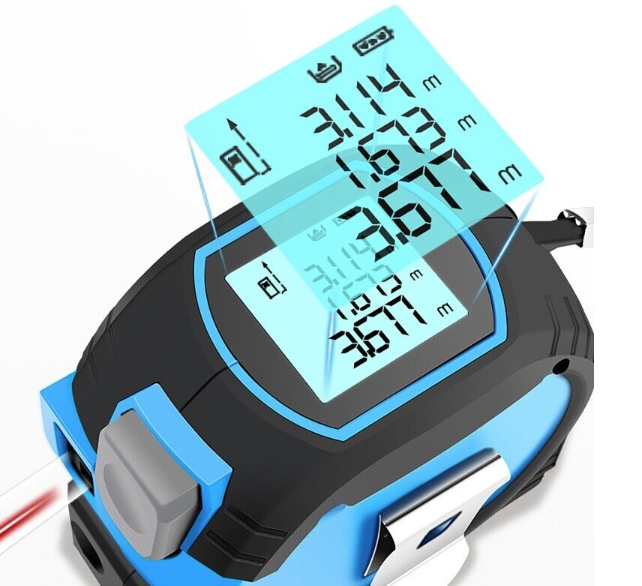 60m Digital Measure Tape Laser Distance Meter Measuring Tool Range Finder