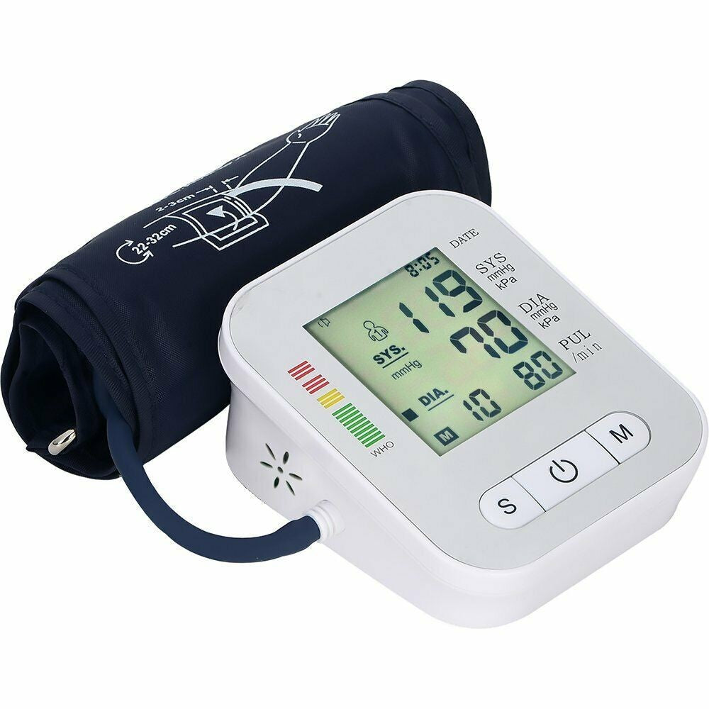 Blood Pressure Monitor Upper Arm Cuff Length 22-48cm