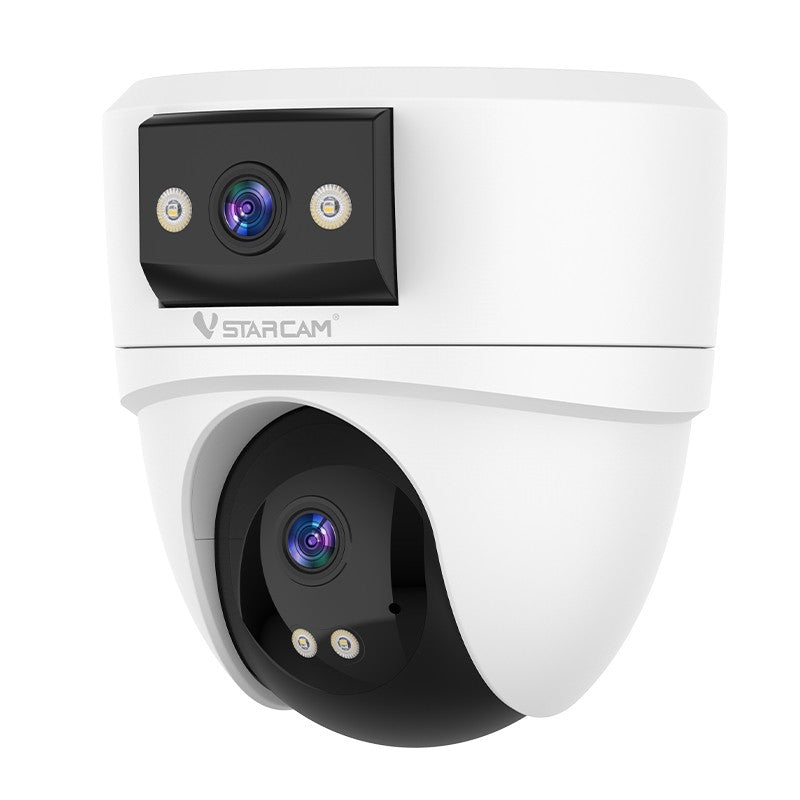 Vstarcam  Security Camera Dual Lens Indoor Dome WiFi Wireless Full Color