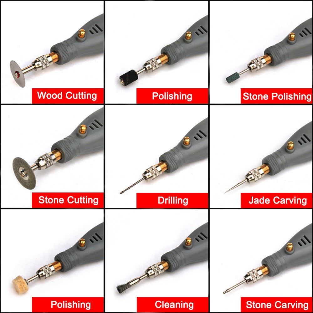 Electric Engraving Pen Cordless Engraver Carving Pen