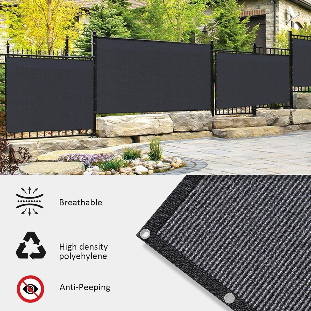1Mx7M 180GSM Fence Privacy Screen