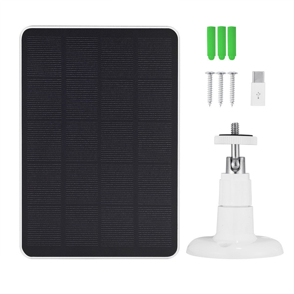 Solar Panel for Ring Spotlight Stick Up Camera Plus Security Cam Battery Charger