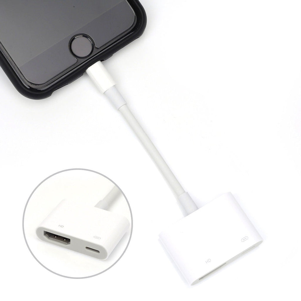 Lightning to HDMI Adapter No Power Required for iPhone iPad 1080P AU
