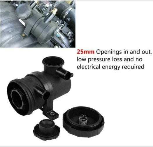 Oil Catch Can Turbo Diesel for Landcruiser Hilux Navara D40 Patrol GU ZD30 4WD