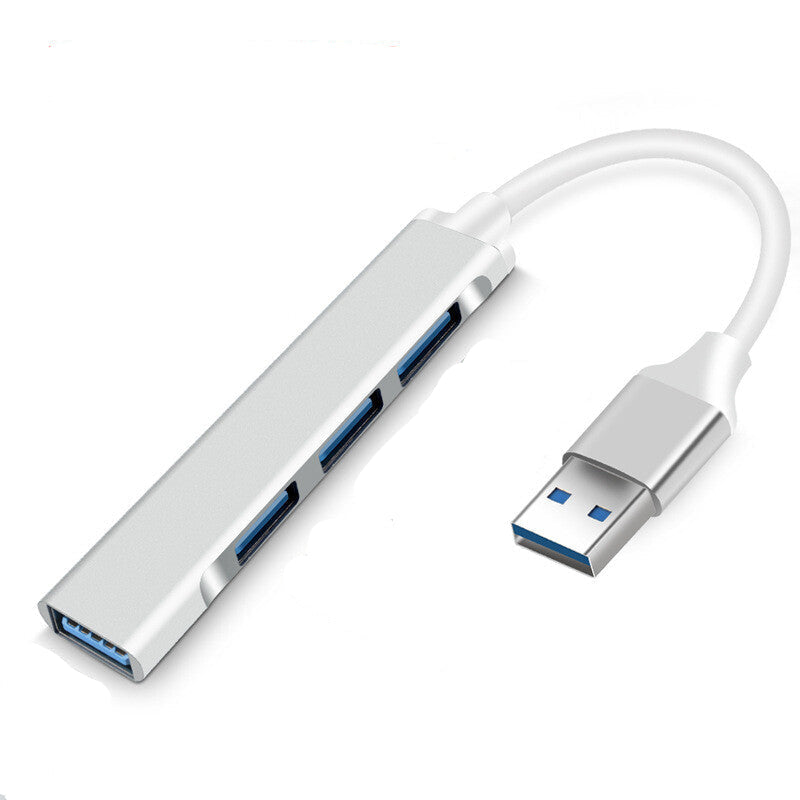 USB 3.0 Hub 4-Port USB Port Expander USB Splitter Ultra Slim High Speed Compact