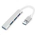 USB 3.0 Hub 4-Port USB Port Expander USB Splitter Ultra Slim High Speed Compact