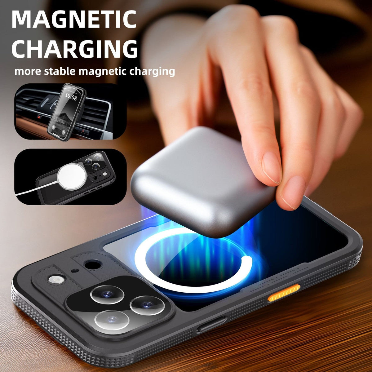 Waterproof Case Magsafe Shockproof Cover For iPhone 17 Pro