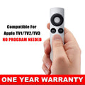 Replacement Universal Infrared Remote Control Compatible For Apple TV1/TV2/TV3