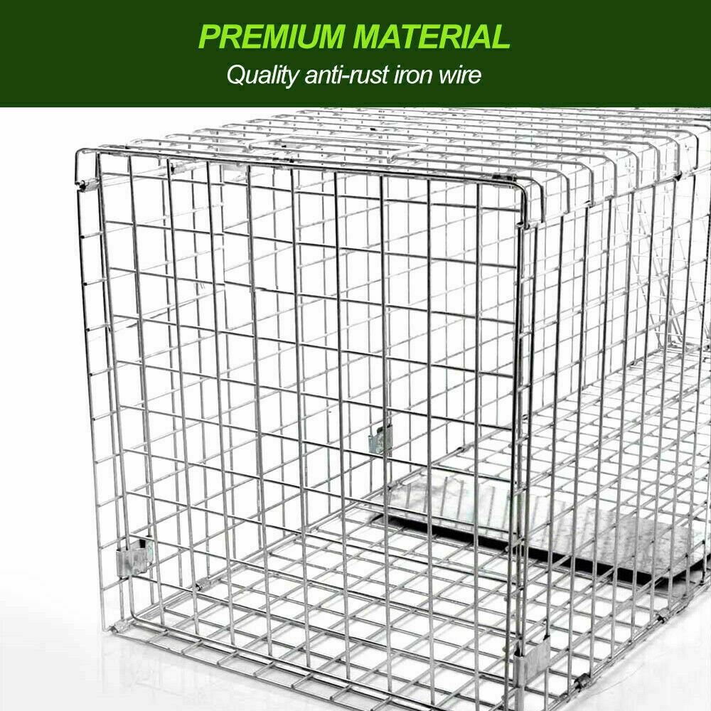 94 x 34 x 37cm Animal Trap Cage Live Catch Possum