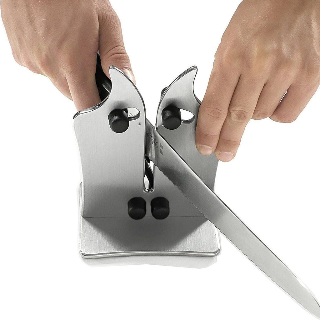 Salelink Kitchen Knife Sharpener Sharpens Hones Polishes Standard Blade