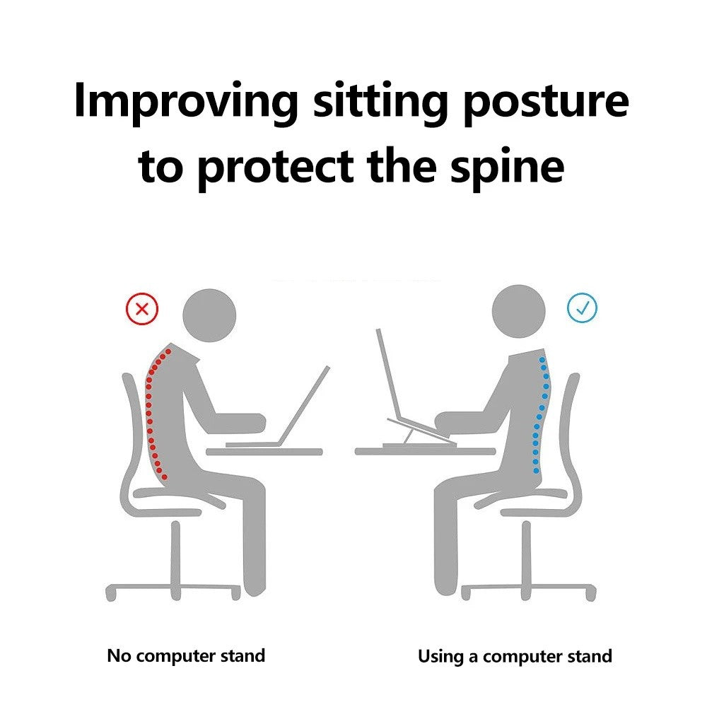 Portable Adjustable Laptop Stand Foldable