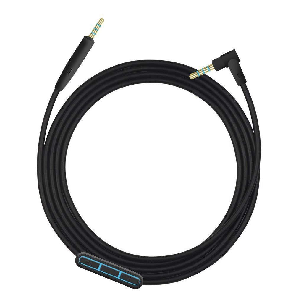 Cable Remote Mic For Bose QuietComfort 25 35 QC25 QC35 Headphone Android Phone