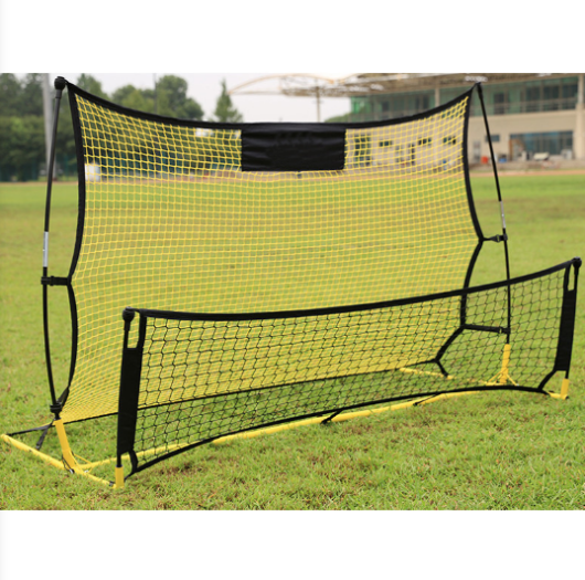 Salelink Soccer Rebounder Net Portable Volley Training Outdoor Football Pass Goal