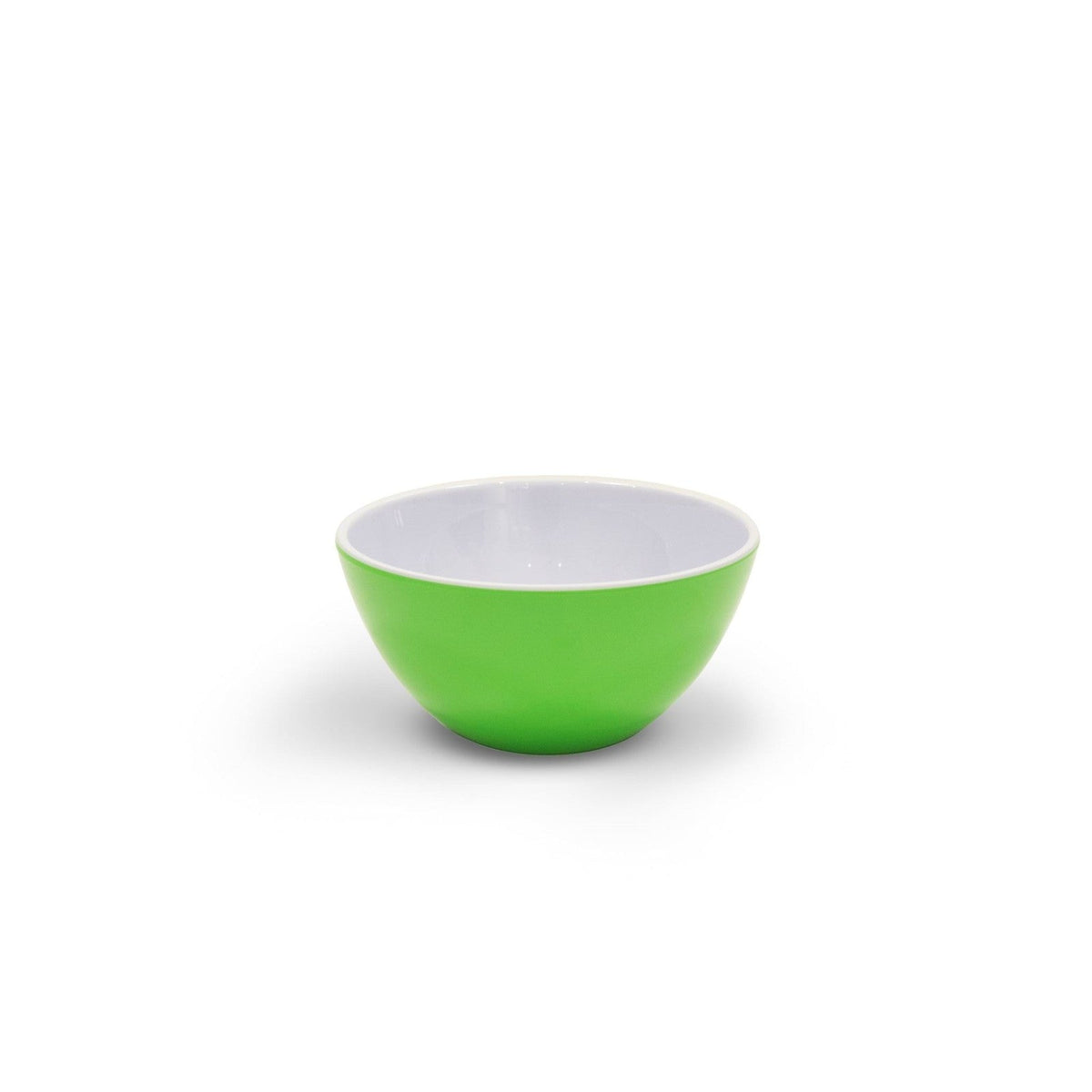 Henni & Friends Melamine Bowls Set, Green Melamine Cereal/Soup/Salad Bowls, Set of 6