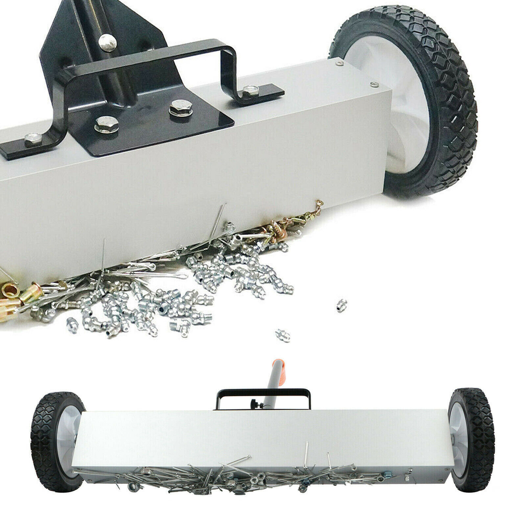 Magnetic Floor Sweeper Heavy Duty Magnet Broom Rolling Pick up