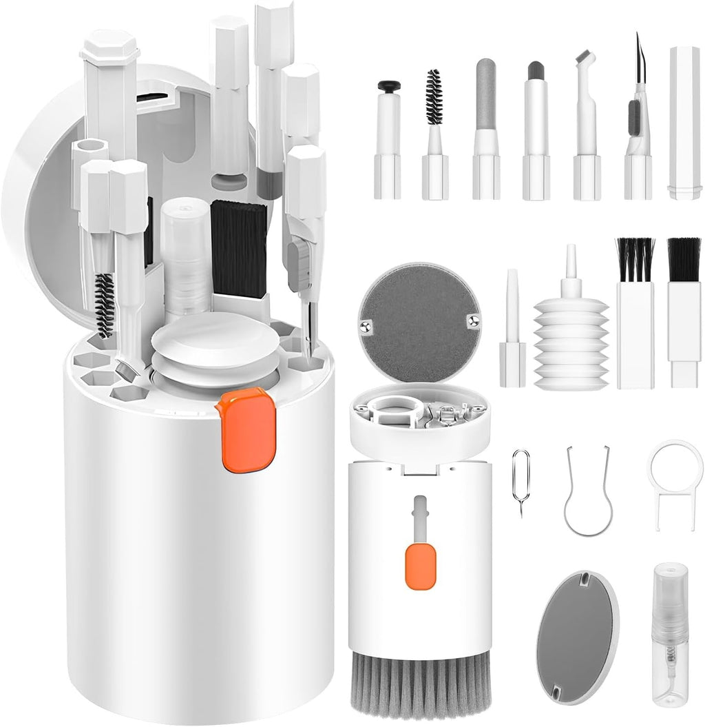 20 in 1 Multifunctional Cleaner Kit for Keyboard Earbuds Camera Cellphones