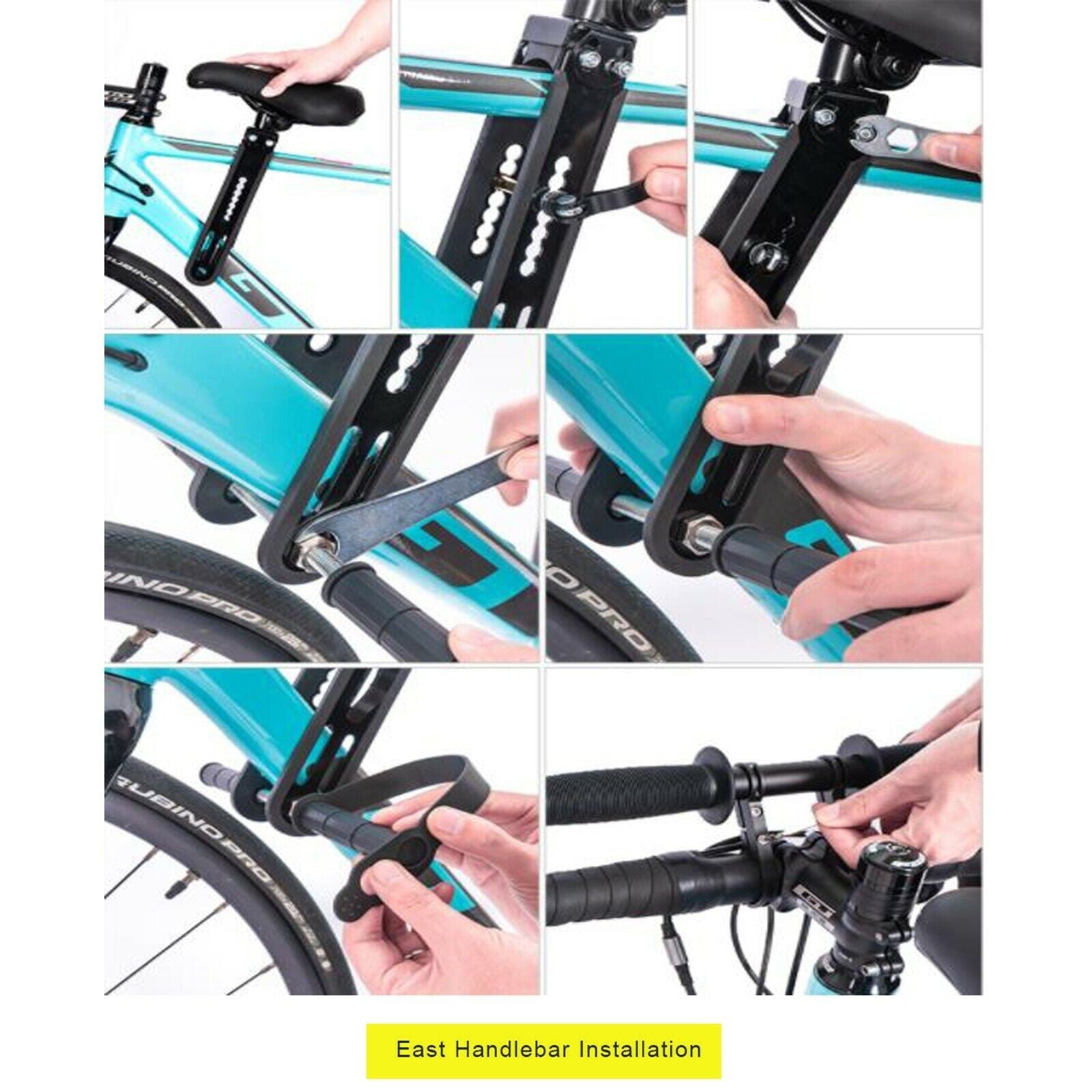 Bike Child Kids Seat with Handlebar