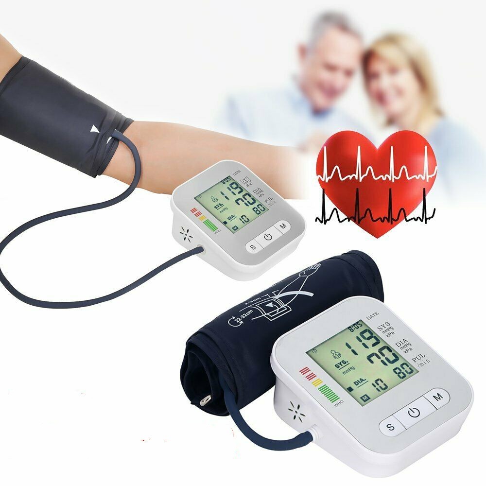 Blood Pressure Monitor Upper Arm Cuff Length 22-48cm